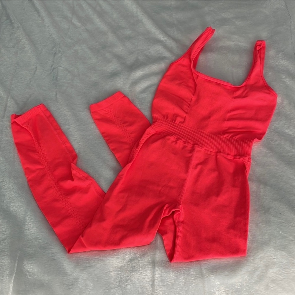 FP Movement Good Karma Neon Orange Onesie